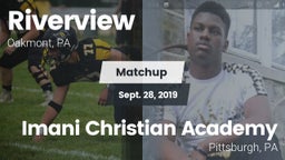 Matchup: Riverview vs. Imani Christian Academy  2019
