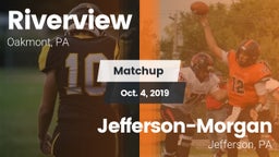 Matchup: Riverview vs. Jefferson-Morgan  2019