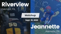 Matchup: Riverview vs. Jeannette  2020