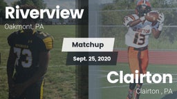 Matchup: Riverview vs. Clairton  2020