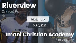 Matchup: Riverview vs. Imani Christian Academy  2020