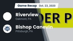 Recap: Riverview  vs. Bishop Canevin  2020