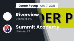 Recap: Riverview  vs. Summit Academy  2023