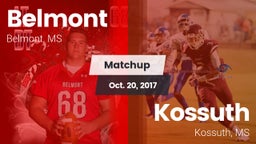 Matchup: Belmont vs. Kossuth  2017
