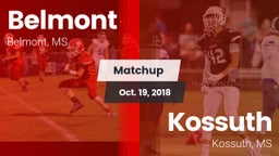 Matchup: Belmont vs. Kossuth  2018