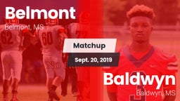 Matchup: Belmont vs. Baldwyn  2019