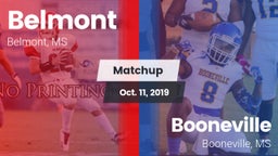 Matchup: Belmont vs. Booneville  2019