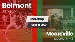 Matchup: Belmont vs. Mooreville  2020
