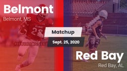 Matchup: Belmont vs. Red Bay  2020