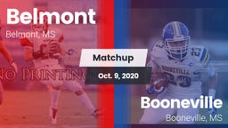 Matchup: Belmont vs. Booneville  2020