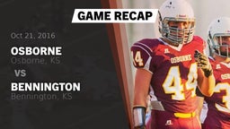 Recap: Osborne  vs. Bennington  2016