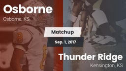 Matchup: Osborne  vs. Thunder Ridge  2017