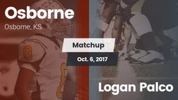 Matchup: Osborne  vs. Logan Palco  2017
