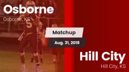 Matchup: Osborne  vs. Hill City  2018