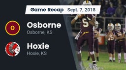 Recap: Osborne  vs. Hoxie  2018