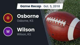 Recap: Osborne  vs. Wilson  2018