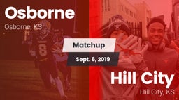 Matchup: Osborne  vs. Hill City  2019
