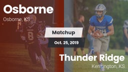 Matchup: Osborne  vs. Thunder Ridge  2019