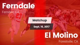 Matchup: Ferndale vs. El Molino  2017