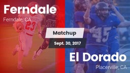 Matchup: Ferndale vs. El Dorado  2017