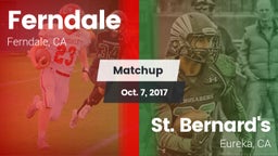 Matchup: Ferndale vs. St. Bernard's  2017