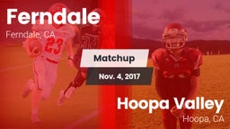 Matchup: Ferndale vs. Hoopa Valley  2017