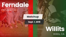 Matchup: Ferndale vs. Willits  2018