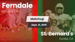 Matchup: Ferndale vs. St. Bernard's  2019