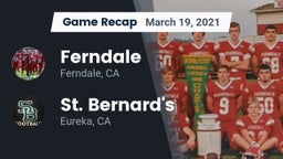 Recap: Ferndale  vs. St. Bernard's  2021