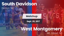 Matchup: South Davidson vs. West Montgomery  2017