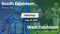 Matchup: South Davidson vs. West Davidson  2018