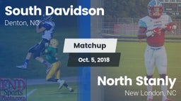 Matchup: South Davidson vs. North Stanly  2018