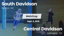 Matchup: South Davidson vs. Central Davidson  2019