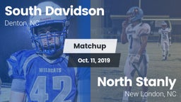 Matchup: South Davidson vs. North Stanly  2019