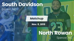 Matchup: South Davidson vs. North Rowan  2019