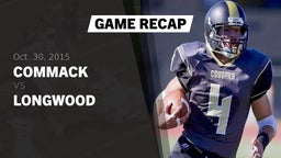Recap: Commack  vs. Longwood  2015