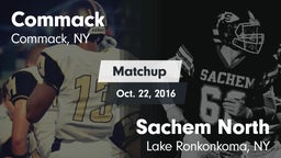 Matchup: Commack vs. Sachem North  2016