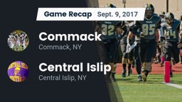Recap: Commack  vs. Central Islip  2017