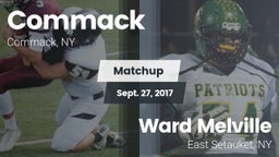 Matchup: Commack vs. Ward Melville  2017