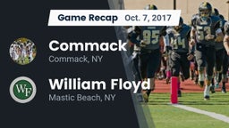 Recap: Commack  vs. William Floyd  2017