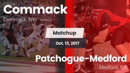 Matchup: Commack vs. Patchogue-Medford  2017