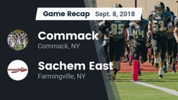 Recap: Commack  vs. Sachem East  2018
