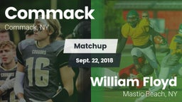 Matchup: Commack vs. William Floyd  2018
