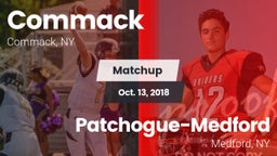 Matchup: Commack vs. Patchogue-Medford  2018