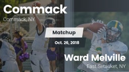 Matchup: Commack vs. Ward Melville  2018