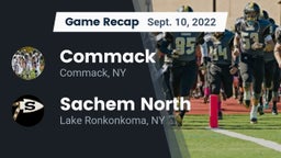 Recap: Commack  vs. Sachem North  2022