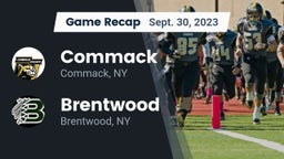 Recap: Commack  vs. Brentwood  2023