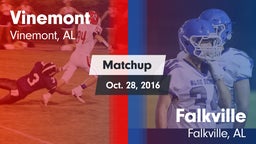 Matchup: Vinemont vs. Falkville  2016