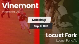 Matchup: Vinemont vs. Locust Fork  2017
