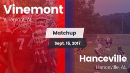 Matchup: Vinemont vs. Hanceville  2017